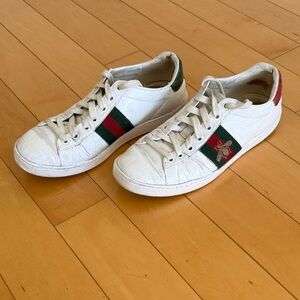 Gucci Ace Sneaker Well Loved Size 36.5